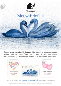 Sheeque nieuwsbrief juli 2018